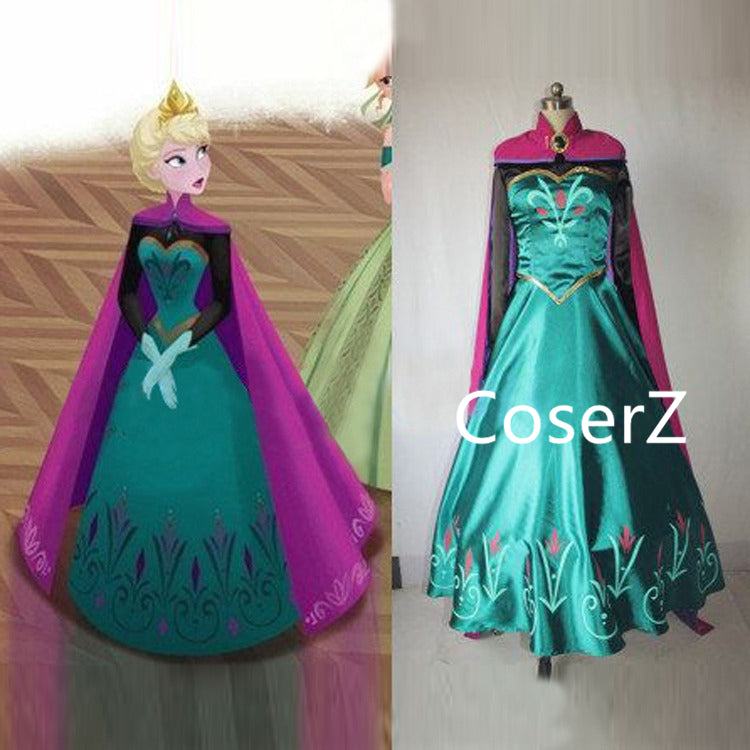 elsa coronation dress